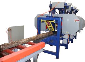 China Wood Log Sawing 5 Heads Horizontal Resaw Band Saws Sawmill Machine For Sale wholesale
