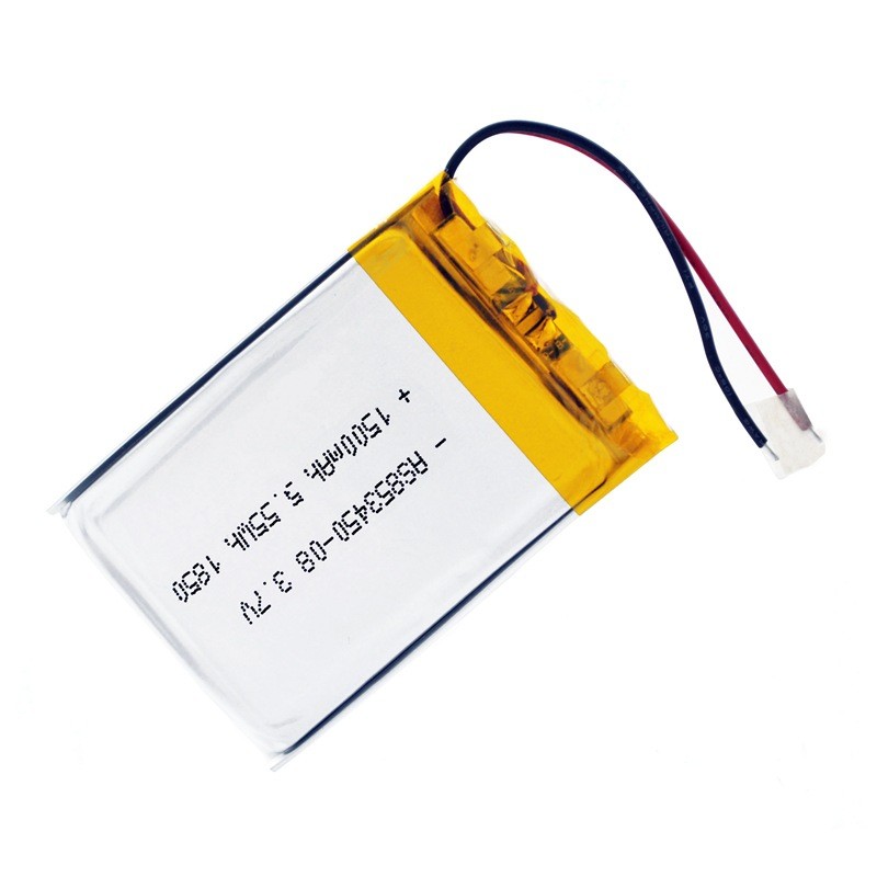 1500mAh 3.7 V Li Polymer Battery PL853450 Overcharge Protection