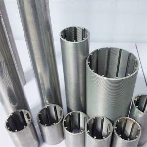 China Mesh Johnson SGS 2.3mm Rod Wedge Wire Screen Filter Stainless Steel wholesale