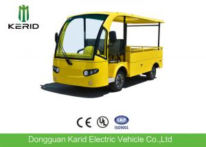 China 700KG Small Electric Cargo Van Airport Luggage Cart 2 Seats With CE Certificate on sale