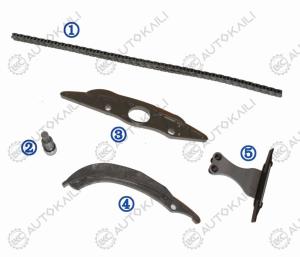 China Timing Chain Kit For BMW 225i 320i 330i 520i MINI COOPER 2.0T 2.5T B48D 17-19 11318631842 152L wholesale