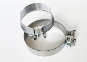 China 3&quot; Aluminized O Single Bolt Narrow Band exhaust Clamp Muffler clamp wholesale