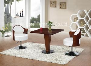 China Hotel Dining Table Modern Mahogany Wood Commercial Restaurant Tables wholesale