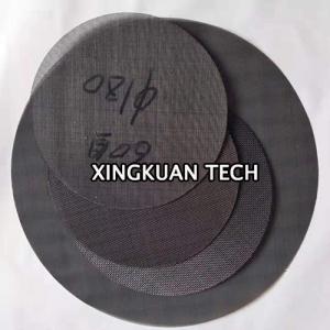 China Black Wire Cloth Extruder Wire Mesh For PET PS Sheet Extruder on sale