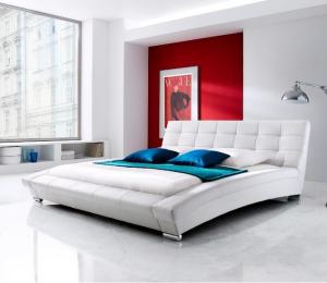 China low price high quality upholstered bed BY107 wholesale