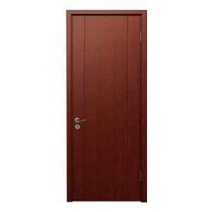 China Veneer Paint Laminate Board 45mm Leaf Plain Wooden Door wholesale