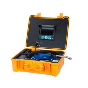 China Battery Operated 40m Sewer Line Camera Inspection Yellow Case wholesale