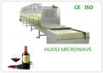 High Effect Microwave Drying Industrial Sterilization Equipment For Drink Wine