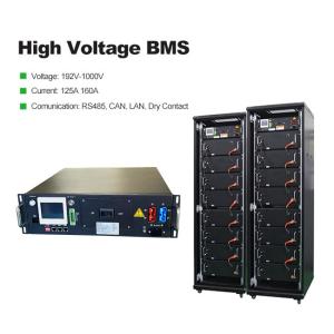 China LFP NMC LTO Battery BMS , 120s 125A 384V High Voltage Battery Management System wholesale