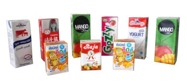 100ml Slim Multi Layers Laminated Aseptic Packaging Material For Alcohol,
