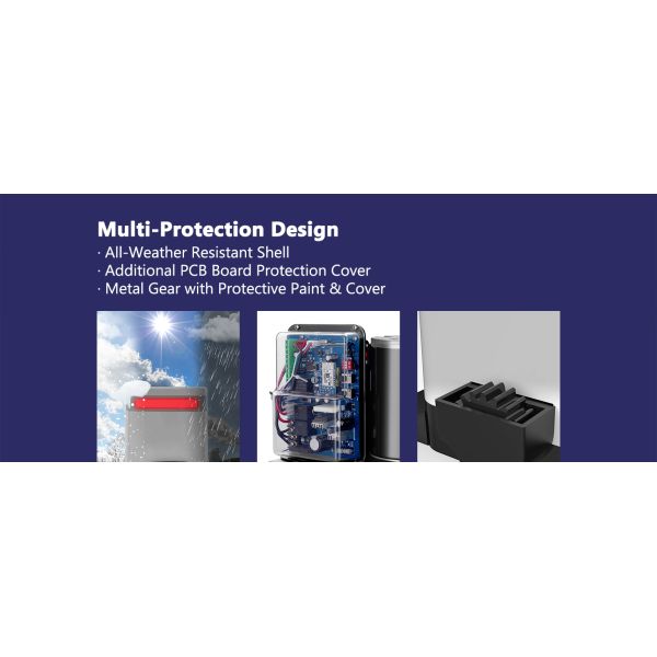 Solar Sliding Gate Operators Rack Drive Automatic Gate Motor For Heavy Driveway