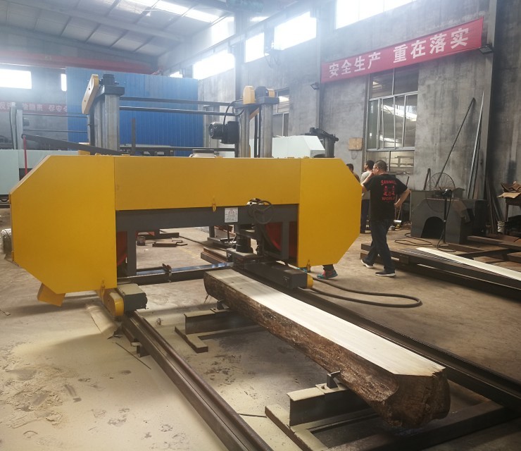 Automatic Large Bandsaw Mill MJ2500 Wood Cutting Sawmill Machine,MJ 2500 Tree Saw Machine Wood Cutting Machine