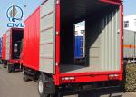 12T HOWO Light Duty Commercial Trucks , 4X2 Stake Truck 120hp The Best Helper