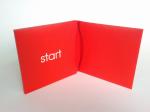 Personalized Gift Packaging Box, Offset Printing Card Board CD Bag Packaging