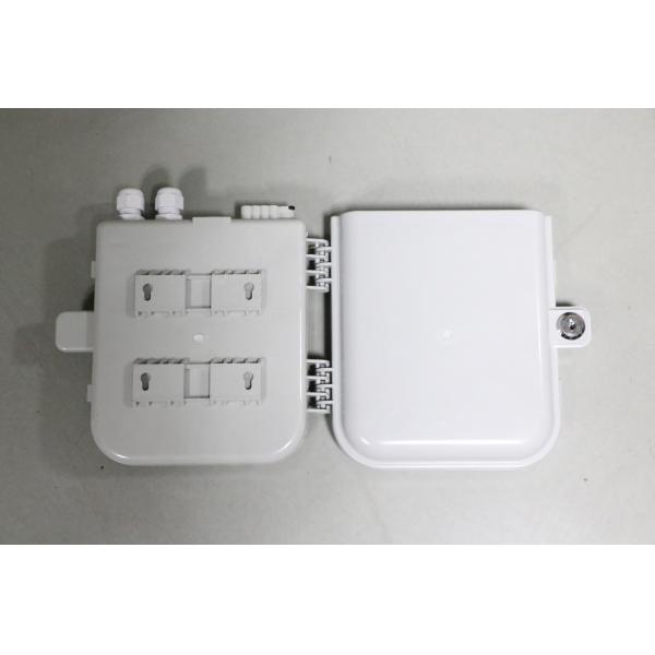 8 Ports FTTH Drops Fiber Optic Distribution Box ABS Fiber Enclosure Wall Mount