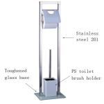 Rust Proof Silicone Toilet Brush Holder