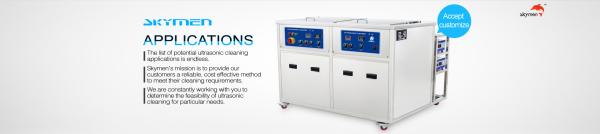 540L Ultrasonic Cleaning Equipment 3600W Medicine Bottle With Drying System 28