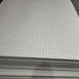 China 304L Stainless Steel Steel Tread Plate Chequer Plate Steel BA finish wholesale