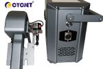20w Handheld Fiber Laser Marking Machine Printer Logistics Company Rubber Tires