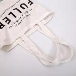 Washable Small Navy Canvas Tote Bag / Colorful Canvas Gift Bags