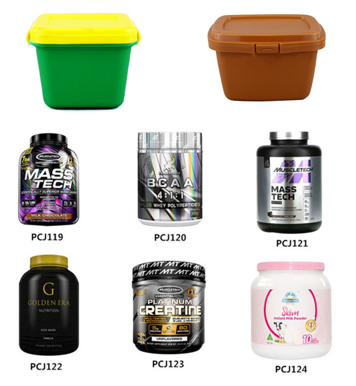 Food Grade PP Square Food Storage Container 300g 500g plastic airtight container box