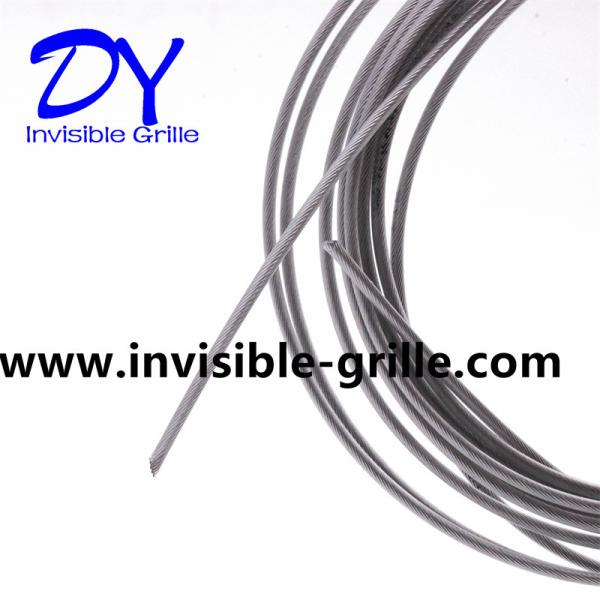 304 Stainless Steel Wire 316 Steel Wire Window Invisible Grille Single Or Double