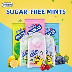 China Round Carb Free Candy A Must Have For Retail Stores / Health Conscious Shoppers wholesale