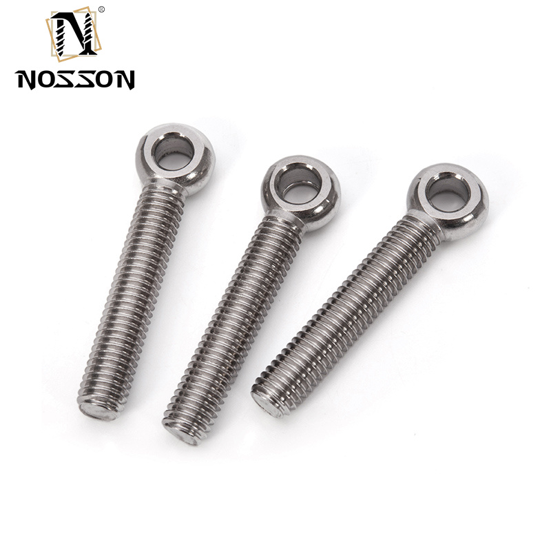 JIS Standard Head Style Stainless Steel Round Fish Eye Swing Bolts with Slipknot and Lifting