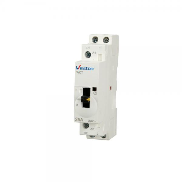 Quality Electrical Supplies 1NO Air Conditioner 25A 2P Types Of Manual Contactor for sale
