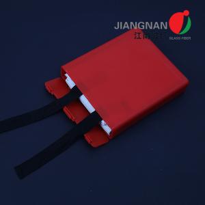 China 430G/Square Meter Fiberglass Fire Blanket For Emergency Preparedness Fire Resistant Blanket wholesale