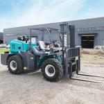 EPA 5 Ton Rough Terrain Forklift 4wd