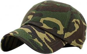 China Profile Hat Baseball Cap Outdoor Camouflage Fishing Cap, Dad Hat Adjustable Unconstructed Plain Cap wholesale