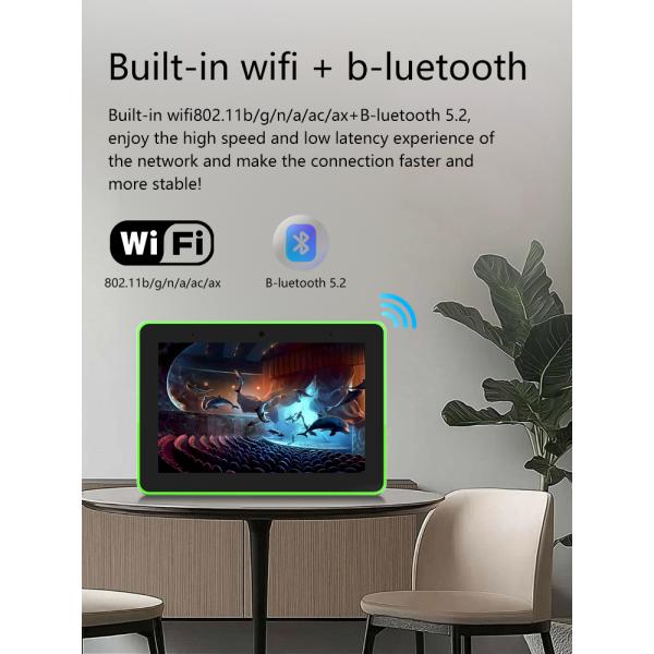 8-inch IPS Touch Screen Wall Mounted Android Tablet PC with POE Support and NFC for Business Use