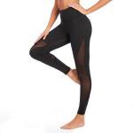 Sexy Mesh Splice High Waist Womens Yoga Leggings XS-5XL Custom Size