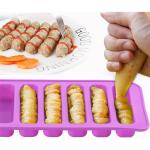 Kitchen Silicone Chocolate Molds Non Stick For Cookies Candy Crayon Candle Soap