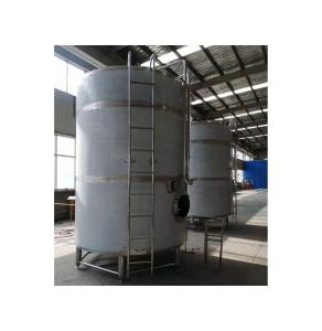 China 220V/380V Voltage Insulated Milk Storage Silo for Manufacturing Plant Outdoor Milk Tank wholesale
