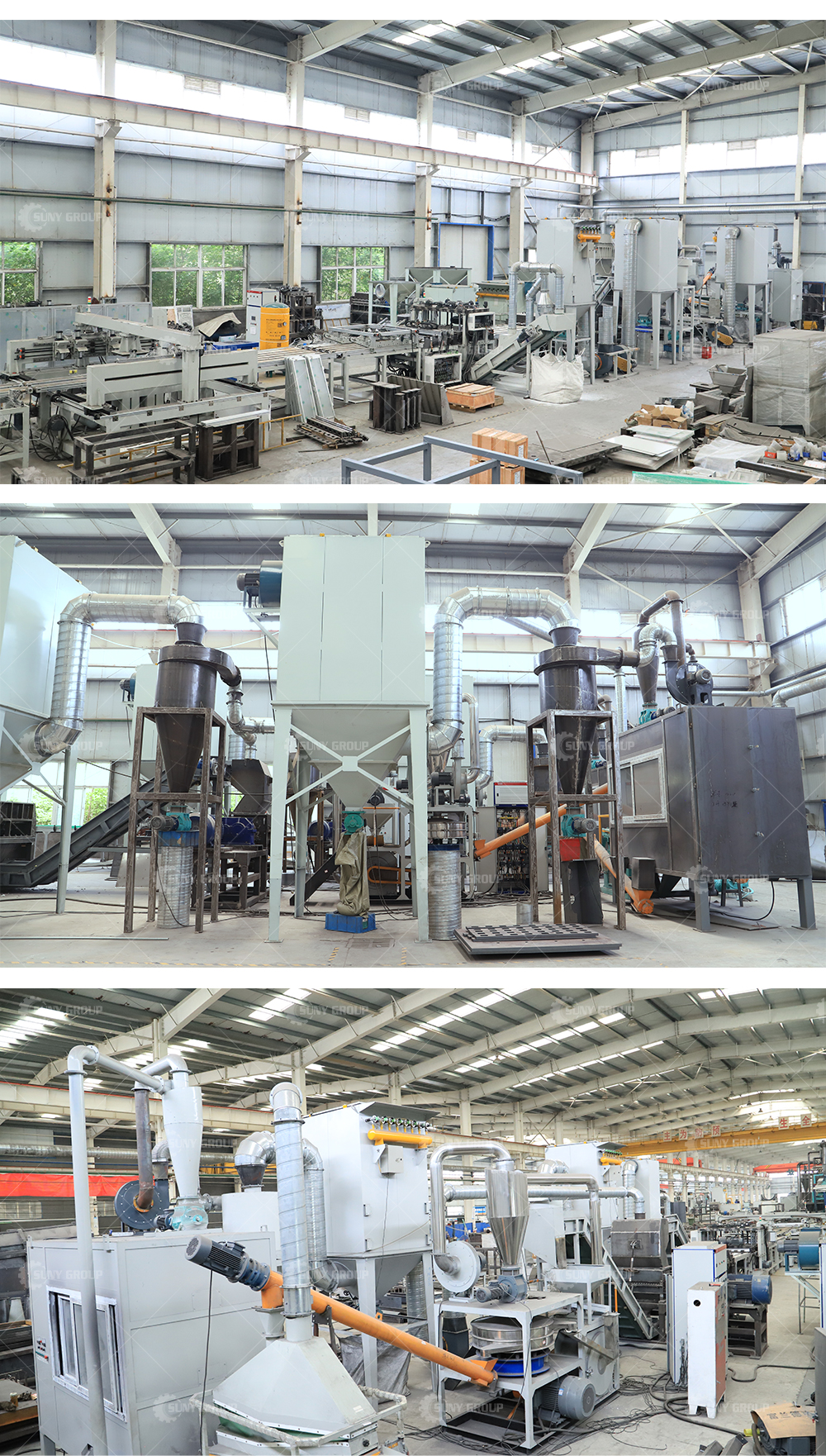 Green Energy Solar Panel Recycling Plant For Photovoltaic Panels