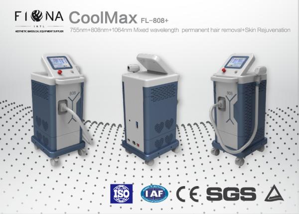 755nm+808nm+1064nm 2015 New arrival Most advanced hair removal laser / 808nm