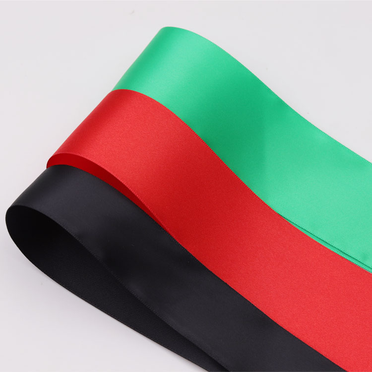 Colorful Satin Sash Ribbon , High Durability Wide Satin Ribbon For Sashes