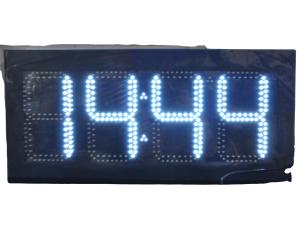 China Outdoor 12 Inches LED Time And Temperature Sign Display Panel wholesale