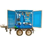 4 Wheels Trailer Mounted Transformer Oil Purifier for Onsite Power Substation