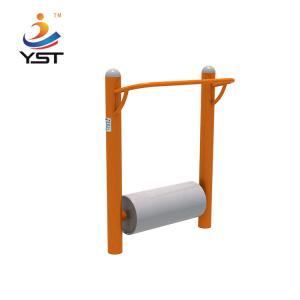 China Soft Covering PVC Workout Playground Equipment Pull Up Bar Single Double Roller wholesale