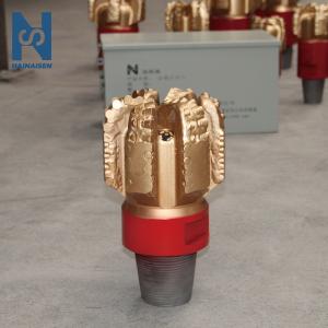 China Carbon Steel Body PDC Bit 4 Blade 76mm Dth Hammer High Penetration Rates wholesale