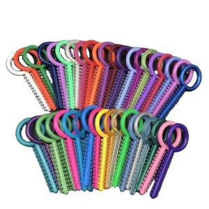 China Colorful Dental Ortodoncia Braces Elastic Ligature Ties Sticks Elastomeric wholesale
