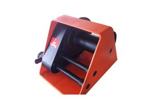China High Precision GR1000 Red Hand Worm Winch , 2200 Lb Worm Gear Hand Winch wholesale