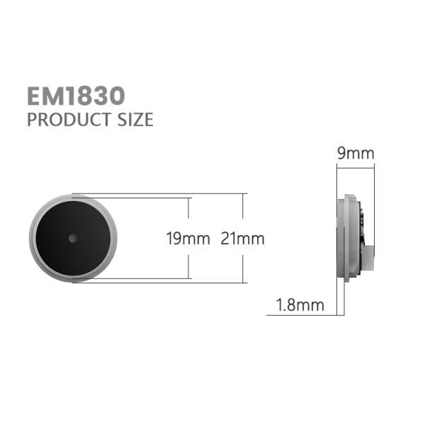 A EM1830 1D 2D CMOS Large View Angle QR Code Embedded Engine Reader Module for Kiosk