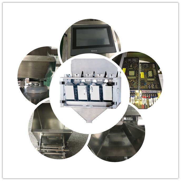 6500 Grams Linear Weigher Machine For Sugar Salt Powder Packing Line