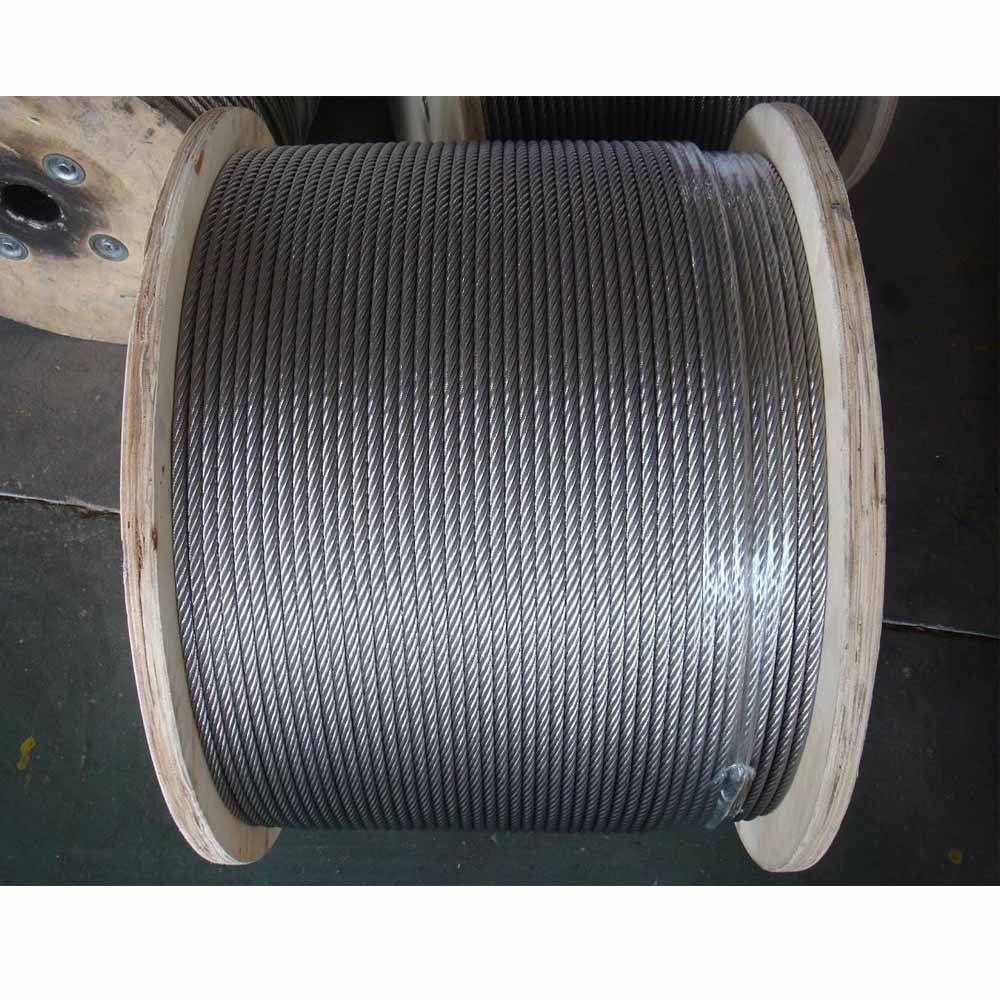 7X19 1.5mm Stainless Steel Wire Rope for Building Materials Non-Alloy Flexibility