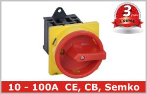 China Semko Communication 5 Pole Rotary Isolator Switch DIN Rail , CE Rohs wholesale