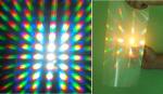 Effective rainbow 3d fireworks glasses to watch fireworks with RoHS